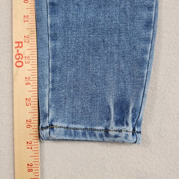 Judy Blue Jeans Womens 7/28 Blue Denim Skinny Fit Mid Rise Designer - Picture 10 of 14